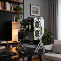 ALPHA V2.0 DIY Personalized Water-cooled All-aluminum Open Frame PC Case for Custom Builds and RGB Cooling