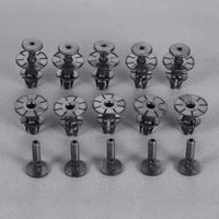 10 Sets Auto Car Clip Fit for BMW 3 Series E90 E91 E92 E93 Exterior Side Sill Skirt Pin Spacer Clips Part Number 07147122912
