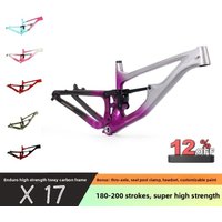 X17 High Strength Carbon Fiber Soft Tail EnduroI Racing Bike Frame
