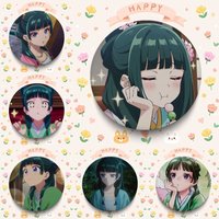 1pc Anime The Apothecary Diaries Badges 25 32 44 58 75 mm Round Cosplay Pin Bag Decor Fans Collect Friends Gifts Brooch Souvenir