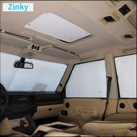 For Land Rover Discovery 2 1998-2003 Car Windshield Sunshades Sun Shade Covers Front Window Visors Windowshade Accessories