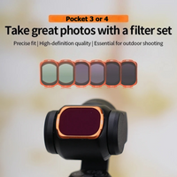Pocket 3 4 Lens Filter CPL ND16 ND32 ND64 UV Black Soft Macro 10X NIGHT STAR Lens Filters for DJI OSMO Pocket 4/3 Camera