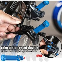 AliExpress Bicycle Hydraulic Disc Brake Piston Tool Ceramic Magnetic Steel 360° Rotatable for Dual Four Piston Caliper Reset Disassembly