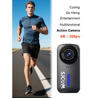 SJCAM C110+ Action Camera 170° Ultra Wide 4K 30fps Six Axis Gyroscope Anti-Shake Sport Cam for Vlogging Cycling Fishing