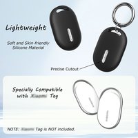 Soft Silicone Cover for Xiaomi Smart Tag, Anti-Scratch & Shockproof Protective Sleeve for Tracking Device