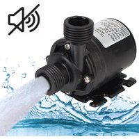 5M Ultra-quiet DC 12V Brushless Motor Submersible Water Pump Portable for Cooling System Fountains Heater 800L/H Mini Garden