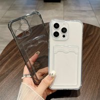 For Xiaomi Mi 15 15Pro 5G Pro Mi15 Mi15Pro Case Protection Back Card Pocket Cover Carcase Shockproof Silicone Clear Shell Coques