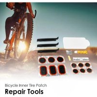 AliExpress Bike Tire Repair Kit Multifunctional Bike Repair Tool Tire Puncture Repair Kit Tire Fix Self-Adhesive Tire Patch Kit Flat Tire