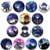 Cute Funny Genshin Impact Flins Enamel Pins Pop Game Figure Chibi Brooches Jewelry Accessories Cartoon Lapel Badge for XMAS Gift