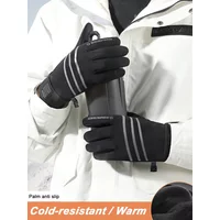 AliExpress Warm sports gloves Ski gloves Winter windproof and waterproof touchscreen warm gloves Non-slip winter cycling gloves Gloves