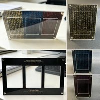 DIY Acrylic Card Brick Yu-Gi-Oh! Obelisk The Tormentor Egyptian God Collection Card Tabletop Protective Display Stand Gift