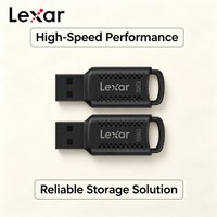 Lexar USB Flash Drive V400 USB 3.2 Pen Drive 32GB 64GB 128GB Black Memory Stick Original Flash U Disk for Computer Pro Max Ultra