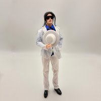 Michael Jackson 32cm Figure 1/6 King of Pop MJ Superstar Road Movie Collectible Action Figures Model Commemorative Toy Movable