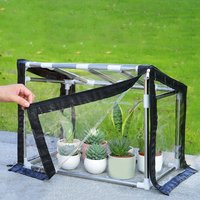 Clear Rainproof Film Cover Small Greenhouse Garden Sunshine Tent Without Bracket For Garden Courtyard Balcony