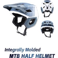AliExpress NONE Mtb Bicycle Half Helmet with Ear Pad 16 Air Vents Bike Helmet Man Magnetic Buckle Cycling Casco Blue Ce Safety Cap for Outdoor