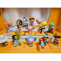 New Semi Dissected Blind Box Figurine Solon Luffy Figurine Desktop Ornament Souvenir Gift Birthday Commemorate Gift For Friend