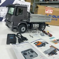 1/14 Kabolite 5701 4x4 Remote Control Dumper Tipper RTR RC Dump Truck Sound Light System Lead Screw 3 in 1 Mainboard Toys Model