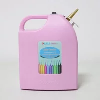 Portable Electric Balloon Pump Festival Round Ball Long Balloon Built-in Battery Inflation Pump Double Set Balloon Inflator image 4