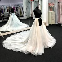 3Layers Organza Detachable Skirt Train Wedding Removable Petticoat Bridal Dresses Accessories Overskirt White Ivory Custom Made
