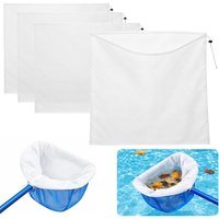 Pool Fine Mesh Net Bag Replacement Adjustable Pool Skimmer Net Insert to Filter Fine Mesh Skimmer Net for Cleaning Spa Pool