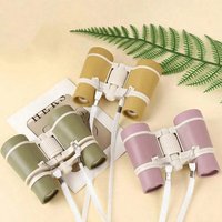 Durable Double Eye Exploration Kids Binoculars Shockproof Rubber Telescope Outdoor Toy Colorful Compact Portable Camping Gift
