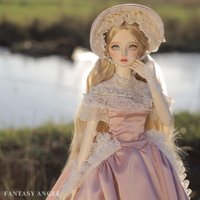 Fantasy Angel 1/3 Shaina Fullset A BJD Doll Elegant Lady in Vintage European Dress Playful Ball Jointed Dolls