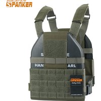EXCELLENT ELITE SPANKER Tactical Lightweight Vests Molle Plate Carrier Vest Airsoft Paintball CS Protective Lightweight Vests
