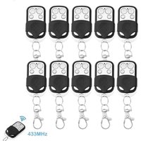 5/10pcs 433MHz Smart Copy Duplicator Remote Control 4 Button Electric Garage Door Gate Remote Cloning 433.92 MHz Transmitter