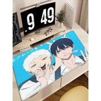 Anime The Summer Hikaru Died 90x40cm Big Thickened Mouse Pad Oversized Gaming Keyboard Notebook Table Mat For PC Computer Table