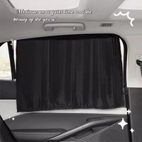 Suction Cup Curtain in The Car Window Sunshade Cover Cartoon Universal Side Window Sunshade UV Protection for Baby Children