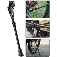 AliExpress jaysuing Bicycle Kickstand Aluminum Mountain Bike MTB Side Rear Support 26-36cm Adjustable Stable Anti-Slip Design Easy Install for Road