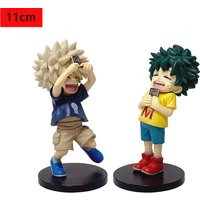New 2026 11CM Anime meu herói academia figura midoriya izuku bakugou katsuki figura de ação coleção modelo brinquedo presente