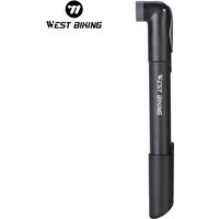 WEST BIKING Mini Bicycle Pump 120PSI Portable Schrader/Presta Valve Air Pump Bike Tire Hand Inflator MTB Road Bike Accessories