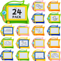 Children's colored magnetic small drawing board for early education, graffiti drawing, writing board, puzzle toy