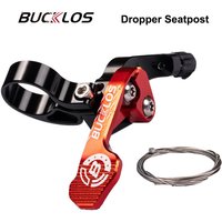 BUCKLOS Dropper Seatpost Lever MTB Telescopic Seatpost Dropper Adjustable Bicycle Shock Remote Lever Bike Suspension Seat Post