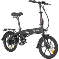 AliExpress NONE DYU A1F Pro 250W Motor City Ebike 16 Inch Tire Commuter Electric Bicycle 36V7.5AH Battery E-Bike Folding Electric Bike