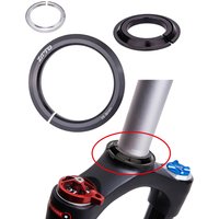 AliExpress NONE ZTTO 1.5inch Bike Headset Washer Bicycle 1 1/8 Headset Base Spacer Crown Race 28.6mm 39.8mm Tapered Fork Straight Fork 45 degree