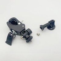 **1Set Bicycle Motorcycle Handlebar Mount Bracket For Insta360 SJCAM Holder Action Camera For 12 11 10 9 8 7 6 5