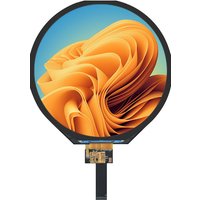 7 Inch Round LCD Screen TFT Circular Display IPS 1080x1080 MIPI Interface 500nits High Brightness Panel With HDMI Driver Board