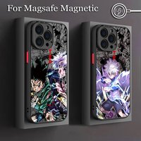 Anime Killua Hunter X Hunter Phone Case for iPhone 17 16 15 14 13 12 11 Pro Max Mini XR XS X 7 8 Plus Matte Magnetic Back Cover