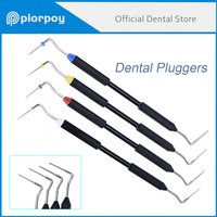 PIORPOY 1Pc Dental Pluggers Root Canal Filling Endodontic Gutta Percha Endo Hand Plugger Dentistry Instrument Tools #0 #1 #2