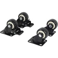KegLand Replacement 1.5 Inch Rubber Castor Wheels (Series 4 / Series X.1) Home Brewing Accessory