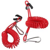 1pcs/lot Boat Motor Kill Stop Switch & Safety Tether Lanyard For Yamaha Tohatsu Outboard Engine Parts