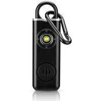 Rechargeable 135dB Anti-Wolf Alarm Dual Mode with Outdoor Flashing Female Personal Safety Artifact