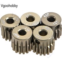 7075 Aluminum Alloy 48P 3.175mm Pinion Gear Sets 13T-39T Motor Gears Fit 3.175mm Shaft for HPI Losi Axial Tamiya 1/10 RC Car