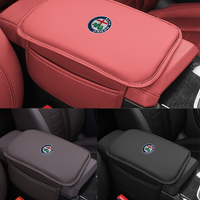 Car Armrest Pad Center Console Arm Rest Box Cover Protective Mat For Alfa Romeo Giulietta Mito Giulia Stelvio Brera 147 156 GT