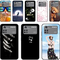 For Xiaomi Poco M4 Pro 4G Case 2022 New Fashion Colorful Painted Cover Case For Xiaomi Poco M4 Pro 5G PocoM4 Pro Soft TPU Fundas