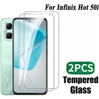 2PCS Tempered Glass for Infinix Hot 50 40 30 20 10 9 Pro i S T Play NFC Lite Zero 40 30 20 X 8 Screen Protector & Film