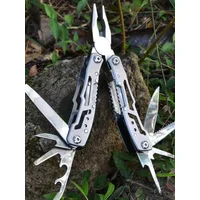 Camping Multitool Stainless Steel Portable Folding Knife Pliers Outdoor Emergency Survival Gear Multifunction Tools for Hiking