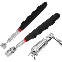 Telescoping Magnetic Pickup Tool Extendable Magnet Stick Grabber Tools Stainless Steel Bolt Screws Reacher Magnetic Nail Picker